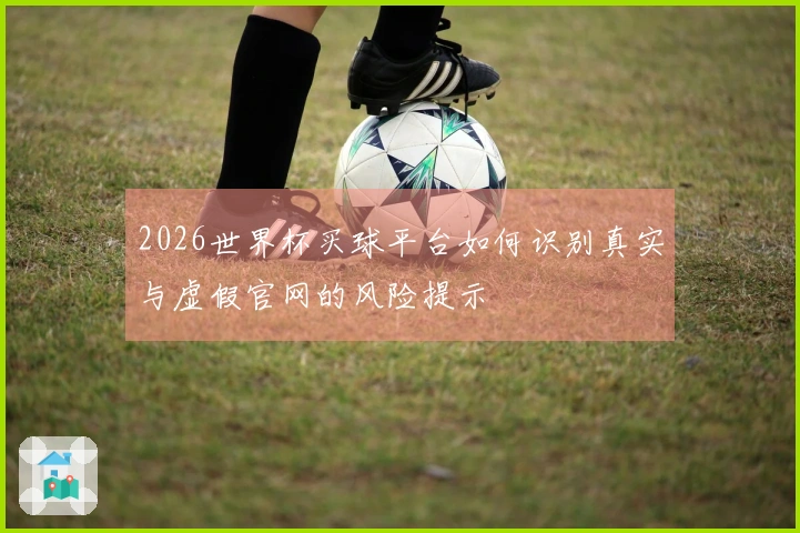 2026世界杯买球平台如何识别真实与虚假官网的风险提示