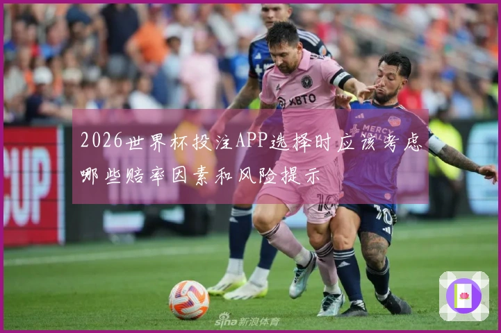 2026世界杯投注APP选择时应该考虑哪些赔率因素和风险提示